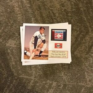 - San Francisco giants Willie Mays autographed photo